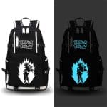 Sac à Dos Dragon Ball Z Goku SSJ3 Fluorescent