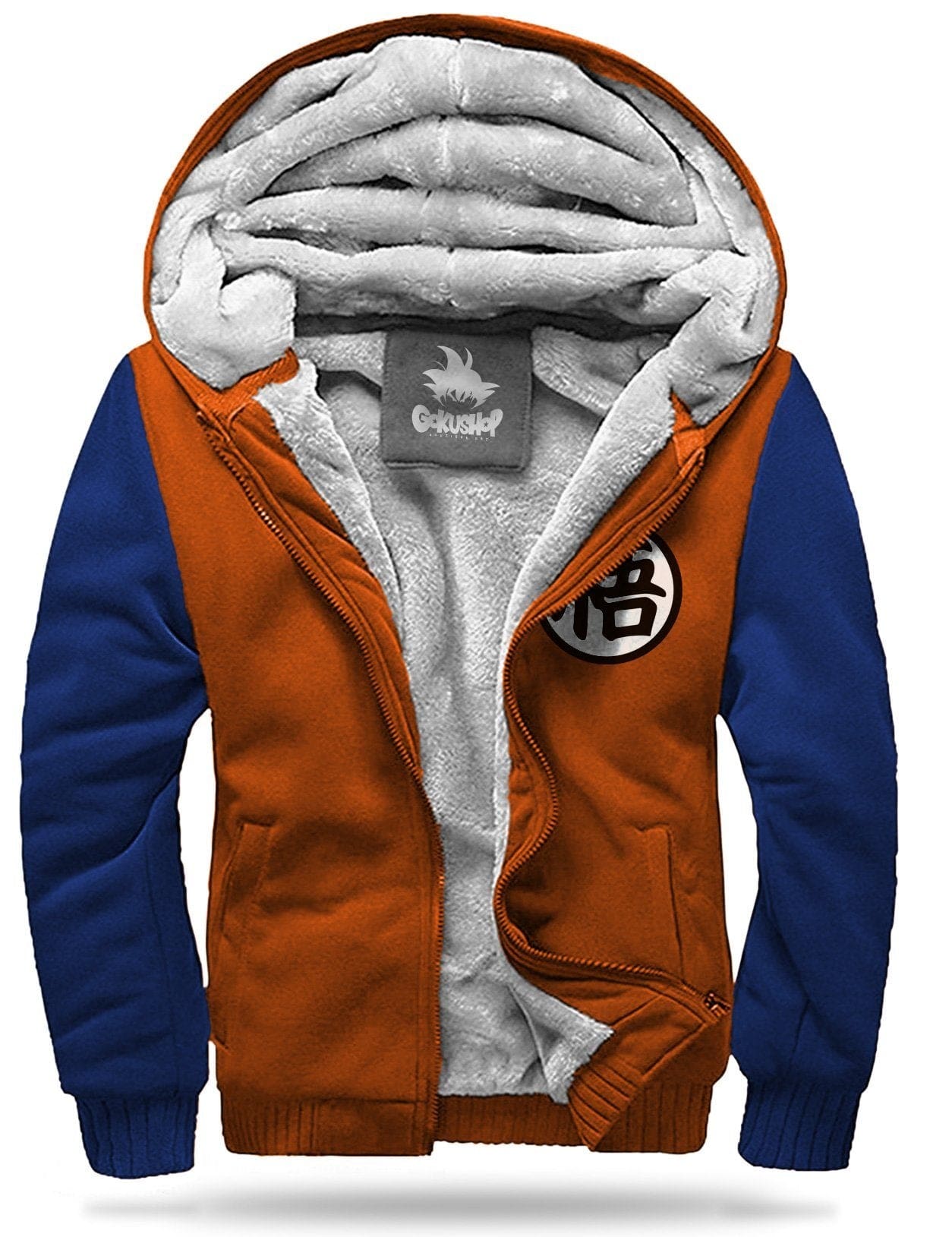 Veste Polaire DBZ Orange & Bleu – Image 5