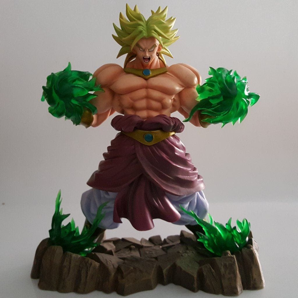 Figurine LED Dragon Ball Z Broly Saiyan Légendaire – Image 2