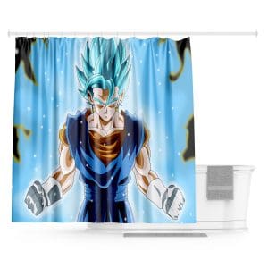 Rideau de Douche Dragon Ball - Vegeto Blue