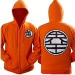Sweat Zip Dragon Ball Kanjis Dragon Ball
