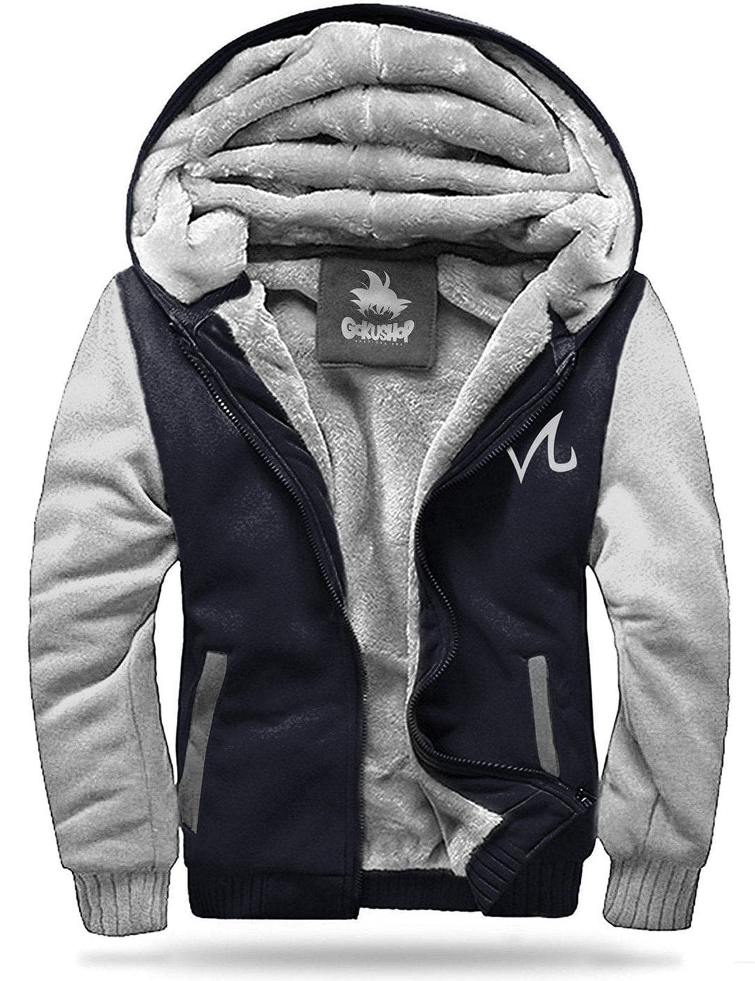 Veste Polaire DBZ Bleu & Blanc – Image 3