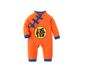 Pyjama Dragon Ball Z Goku tenue Moletonnée