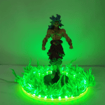 Figurine LED Dragon Ball Z Broly Saiyan Aura