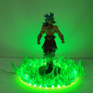 Figurine LED Dragon Ball Z Broly Saiyan Aura