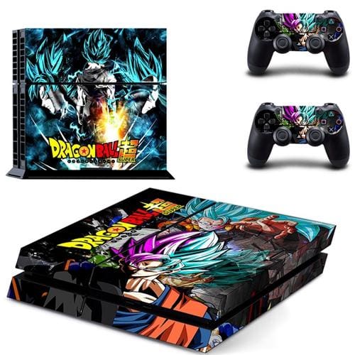 Stickers PS4 Dragon Ball S Saiyan Blue (SLIM)