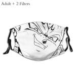 Masque Dragon Ball Z</br> Majin Vegeta vs Boo