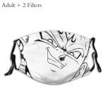 Masque Dragon Ball Z</br> Majin Vegeta vs Boo