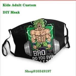 Masque Dragon Ball Z</br> Broly Gym