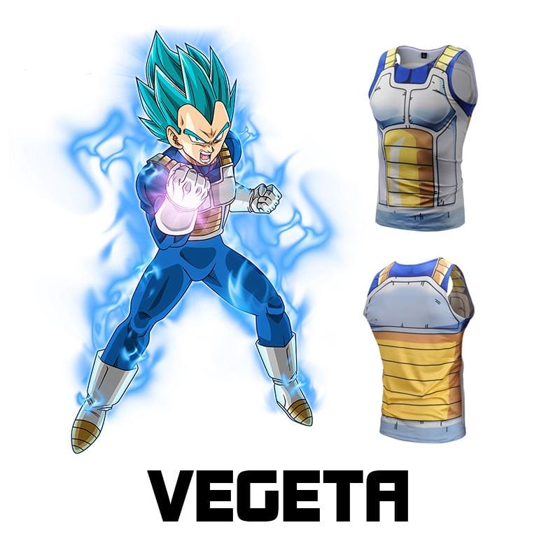 Débardeur DBS Vegeta God – Image 4
