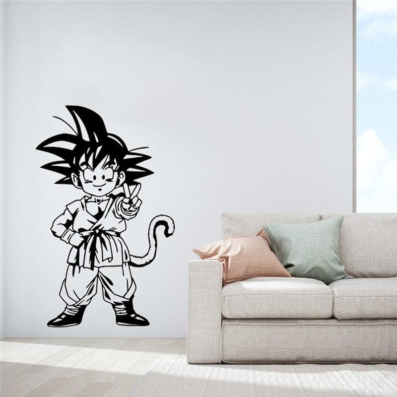 Sticker Mural Dragon Ball Sangoku Petit égaré – Image 2