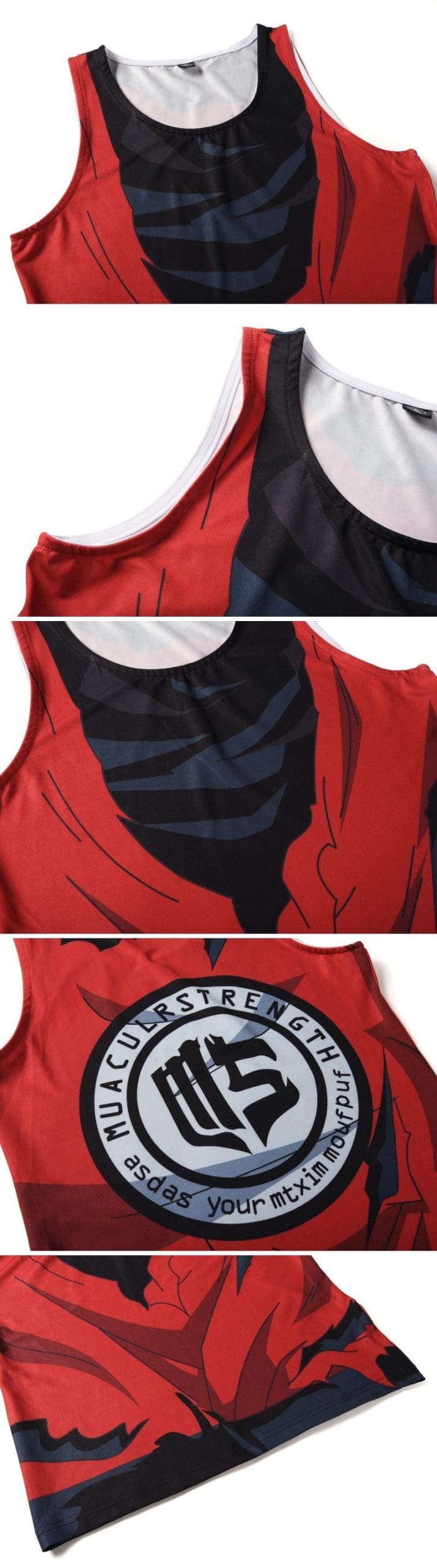 Débardeur DBZ Sangoku Samouraï – Image 4