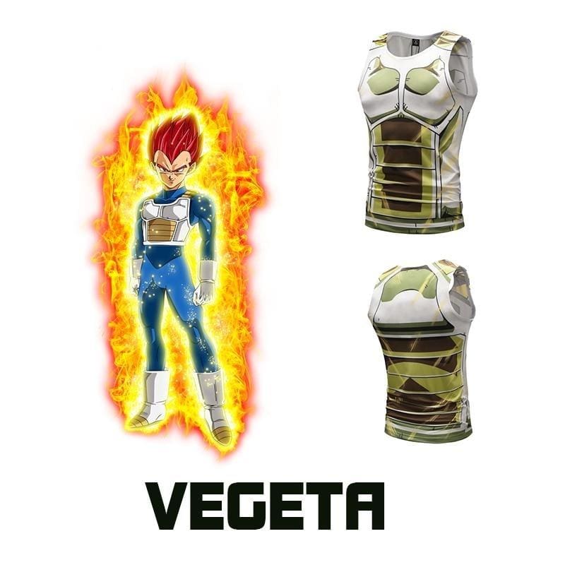 Débardeur DBS Vegeta SSJ God – Image 3