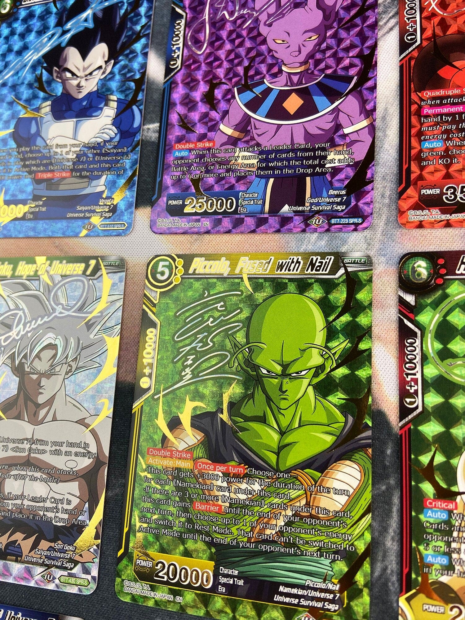 Lot Cartes Dragon Ball Super Tournoi du Pouvoir – Image 3