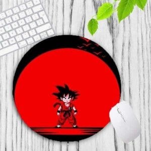 Tapis de Souris Rond DBZ - Goku Petit 