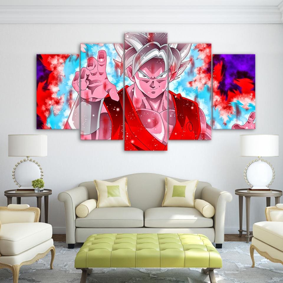 Tableau Dragon Ball Super Goku SSJ Blue Kaioken – Image 4
