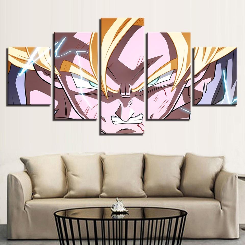 Tableau Dragon Ball Z Goku Rage Guerrière – Image 4