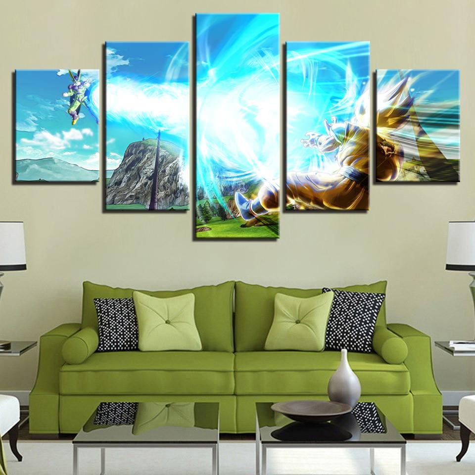 Tableau Dragon Ball Z Goku vs Cell Parfait – Image 4