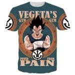 T-Shirt Dragon Ball Z Musculation Vegeta Gym