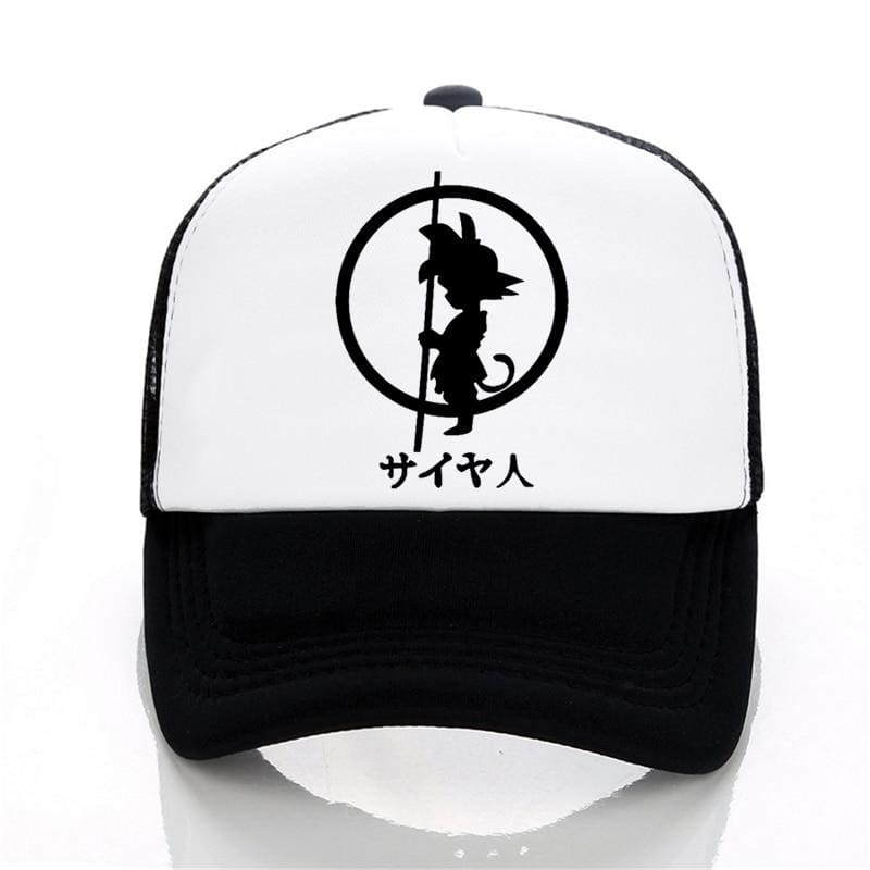 Brand Dragon Ball z goku Baseball cap Men Fashion Men's Casual summer Mesh cap Letter print cartoon trucker cap – Image 8