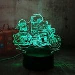 Lampe LED 3D Dragon Ball Goku & Gohan Petit