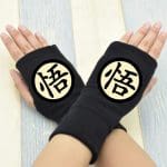 Mitaines Dragon Ball Kanji "Go"