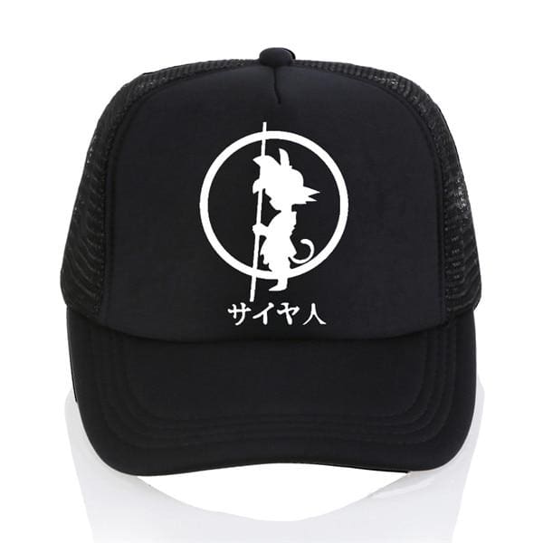 Brand Dragon Ball z goku Baseball cap Men Fashion Men's Casual summer Mesh cap Letter print cartoon trucker cap – Image 3