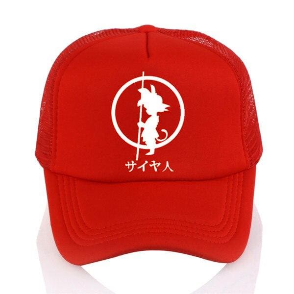 Brand Dragon Ball z goku Baseball cap Men Fashion Men's Casual summer Mesh cap Letter print cartoon trucker cap – Image 4