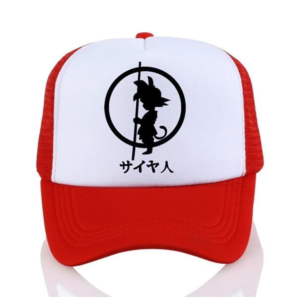 Brand Dragon Ball z goku Baseball cap Men Fashion Men's Casual summer Mesh cap Letter print cartoon trucker cap – Image 7