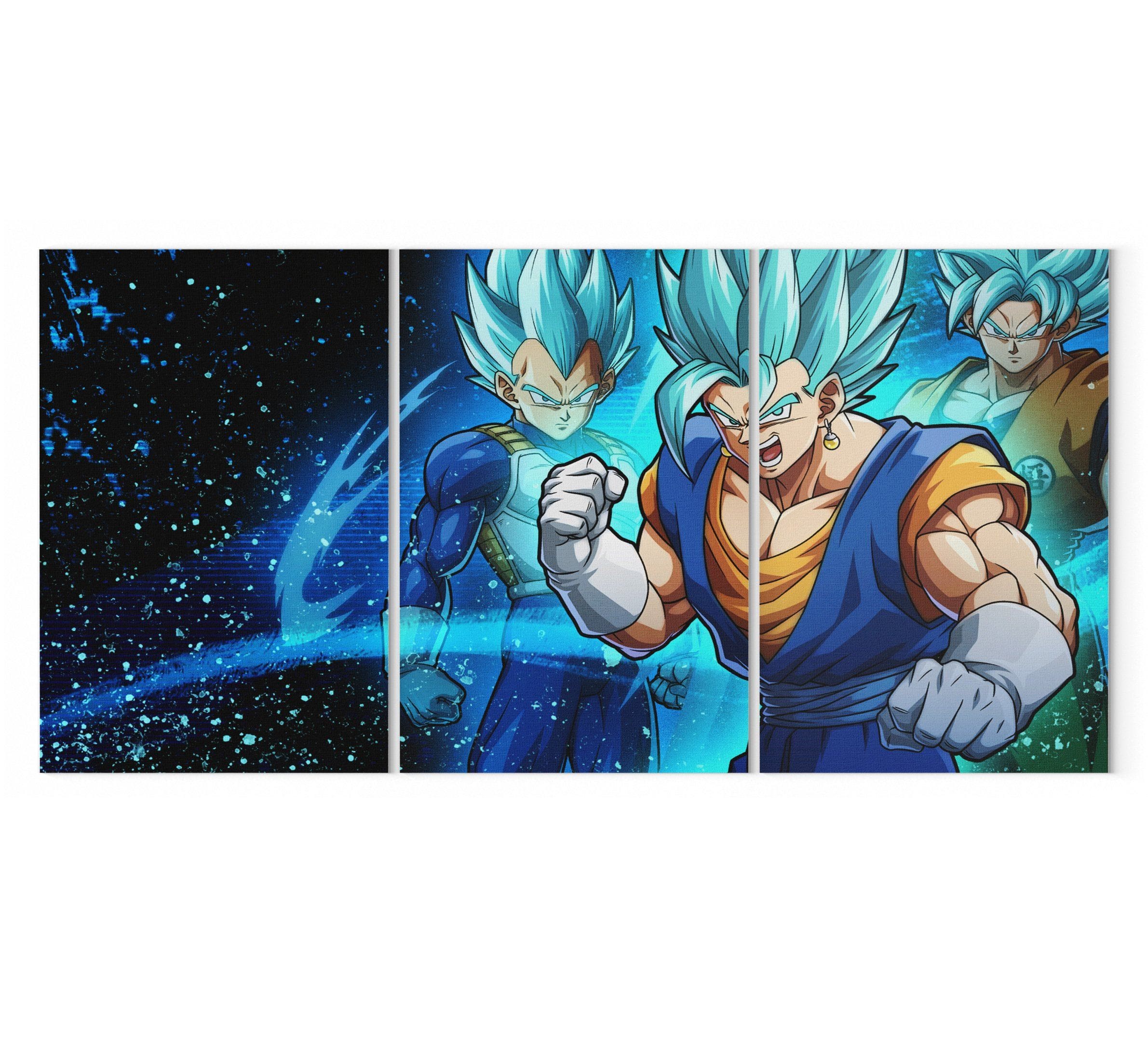 Tableau Dragon Ball Super Vegeto Super Saiyan Blue – Image 4
