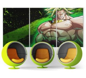 Toile Dragon Ball Z Broly 