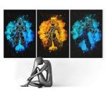 Tableau Dragon Ball Art de la Fusion