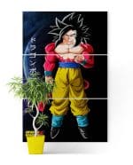 Tableau Dragon Ball GT Goku SSJ4