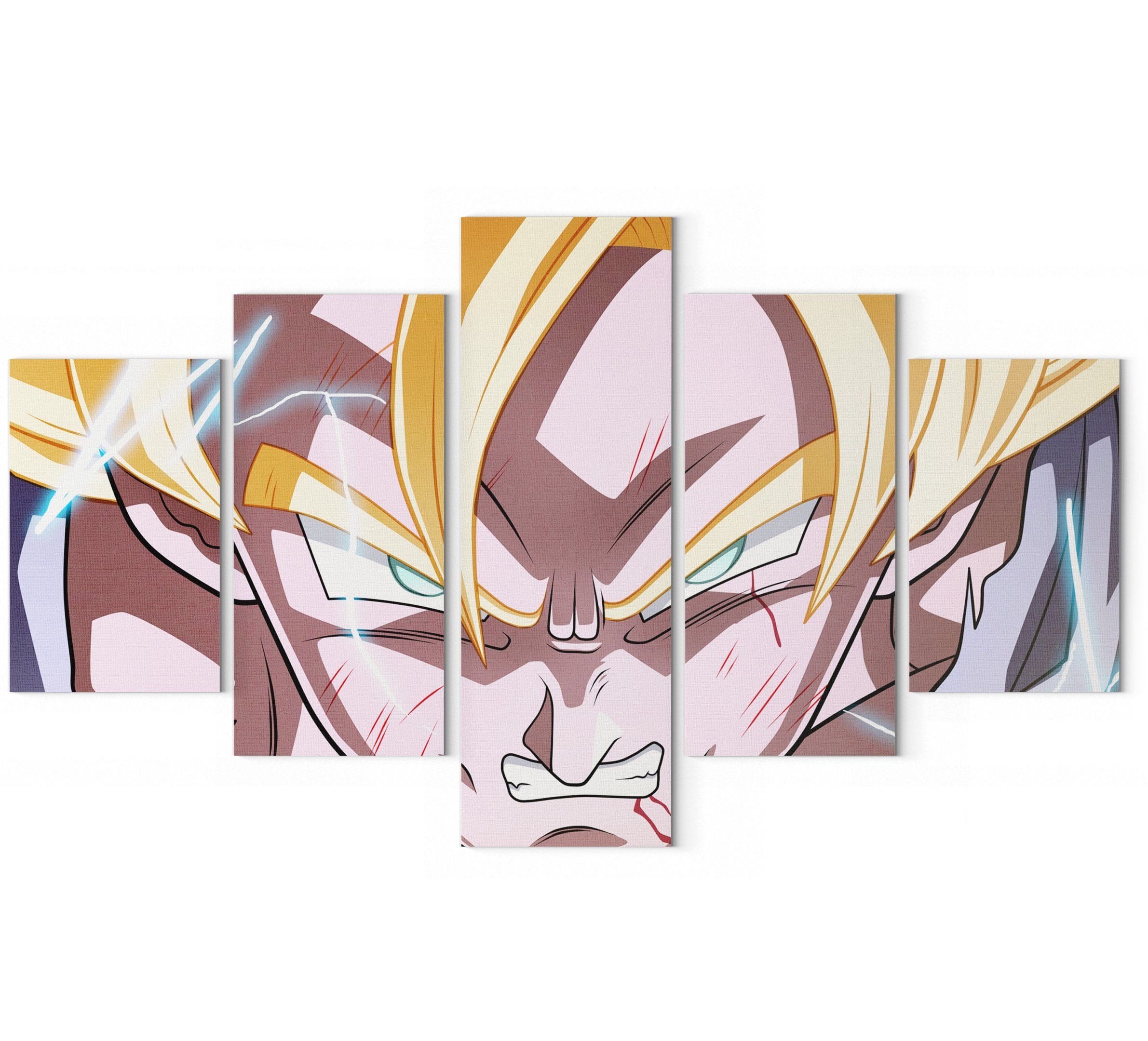 Tableau Dragon Ball Z Goku Rage Guerrière – Image 3
