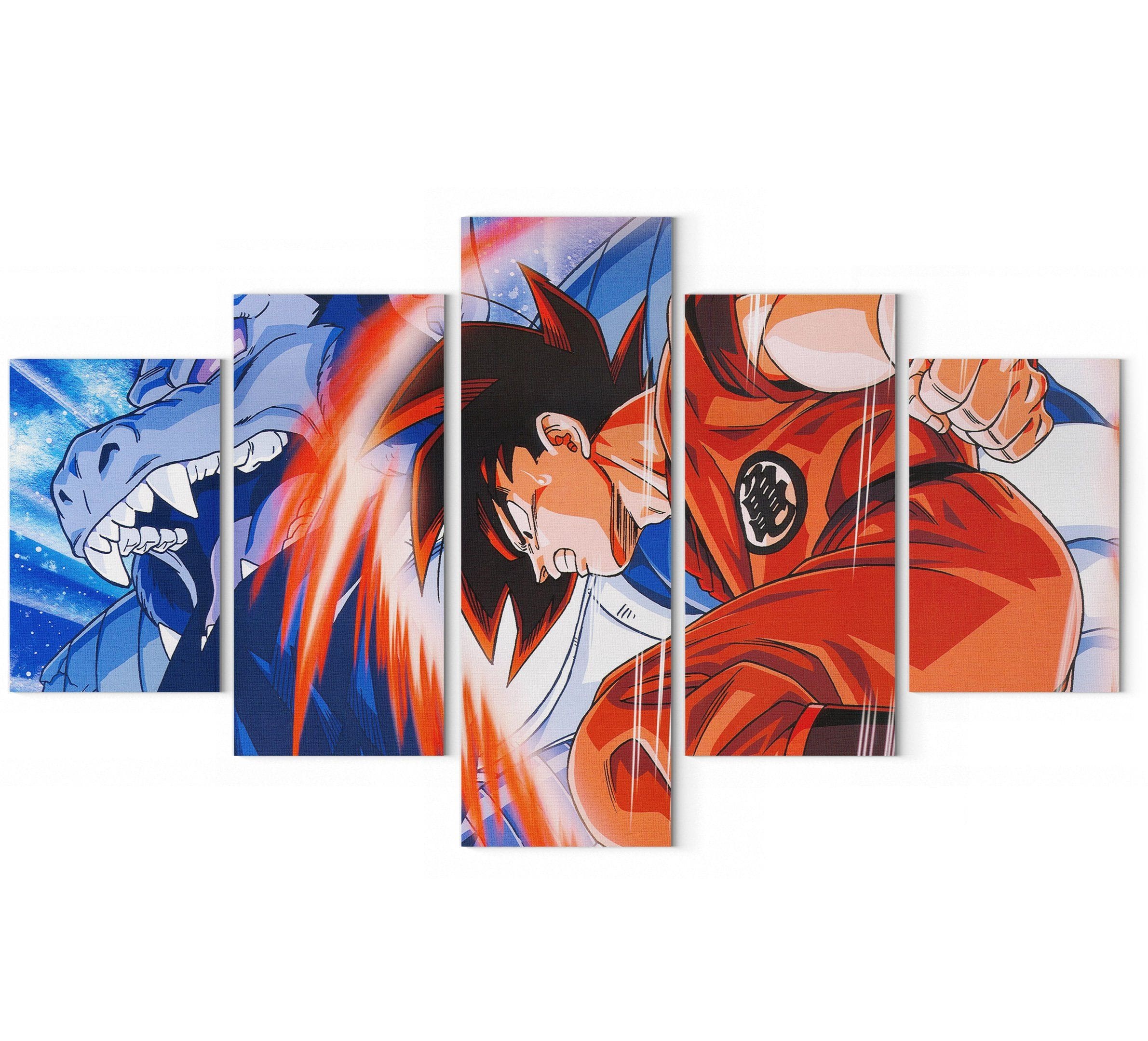Tableau Dragon Ball Z Vegeta Oozaru vs Goku – Image 3
