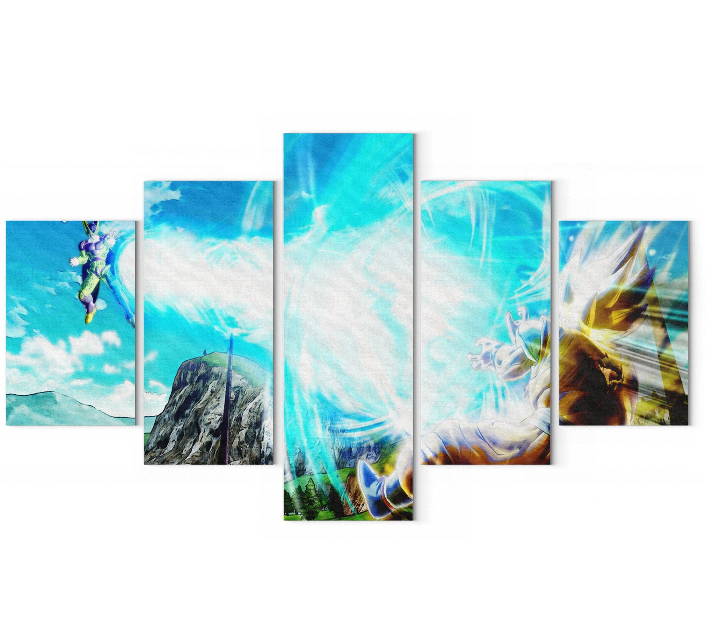 Tableau Dragon Ball Z Goku vs Cell Parfait – Image 3