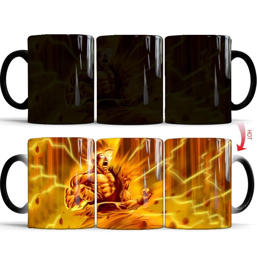Mug Thermosensible DBZ Goku Super Saiyan